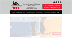 Desktop Screenshot of construction911.com