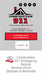 Mobile Screenshot of construction911.com